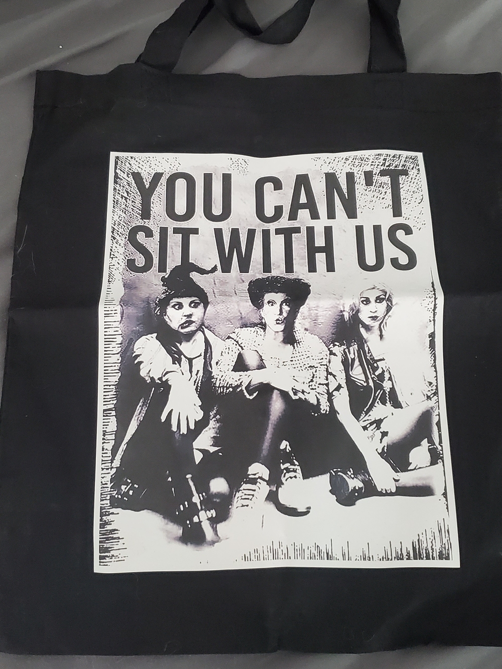 Hocus Pocus Tote Bag - "You Can't Sit With Us"